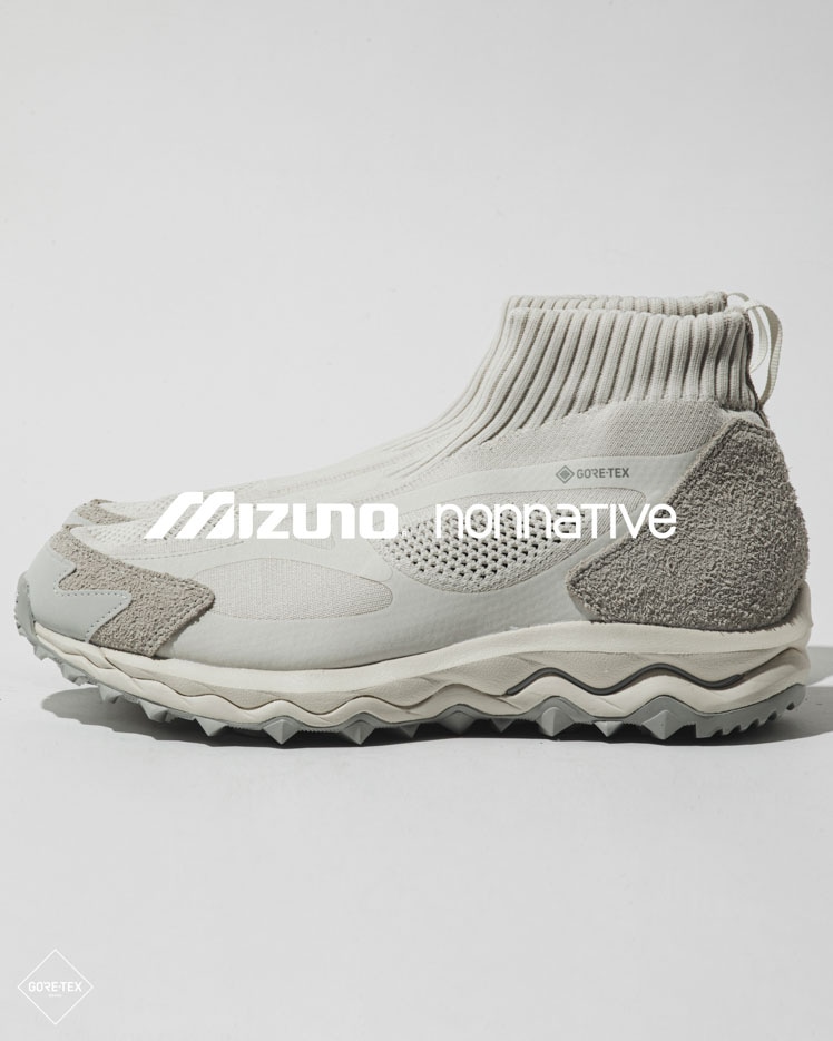 ワールド オンラインストア コラボ第4弾！ MIZUNO×nonnative「WAVE GTX MID TL MUJIN ジャケット・アウター