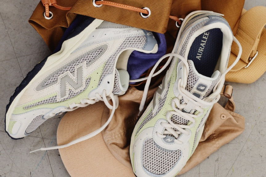 AURALEE × New Balance 204L