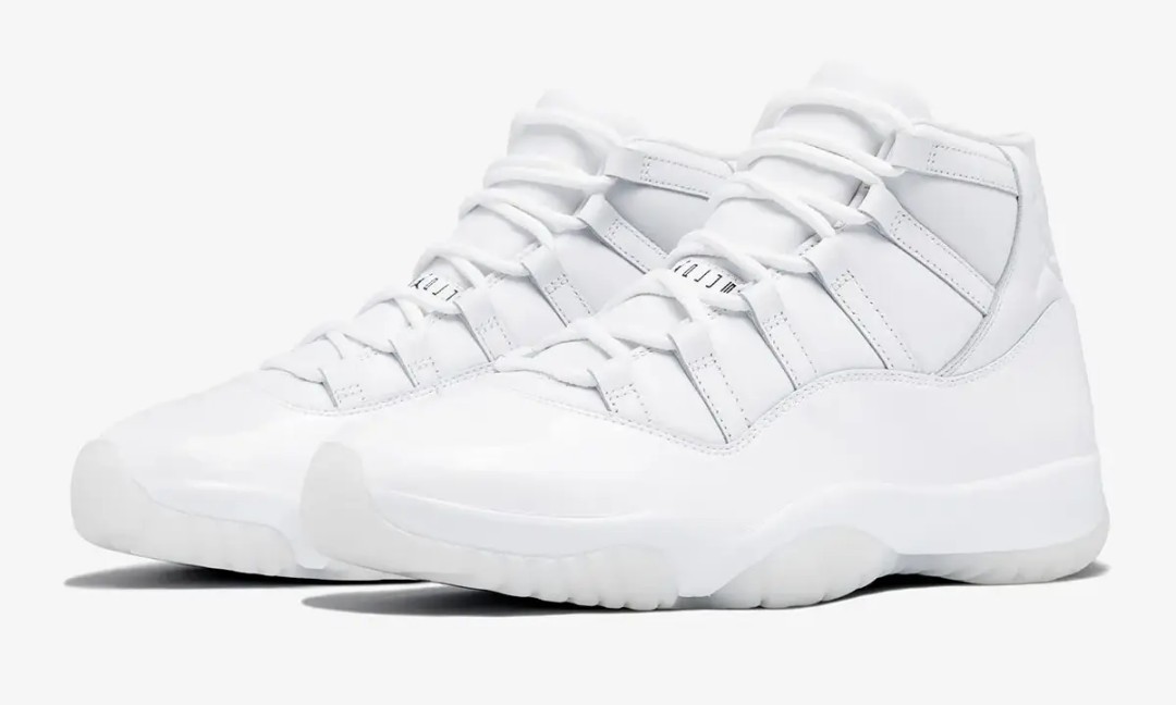 COMME des GARÇONS HOMME PLUS × Air Jordan 11 ホワイト サイドビュー