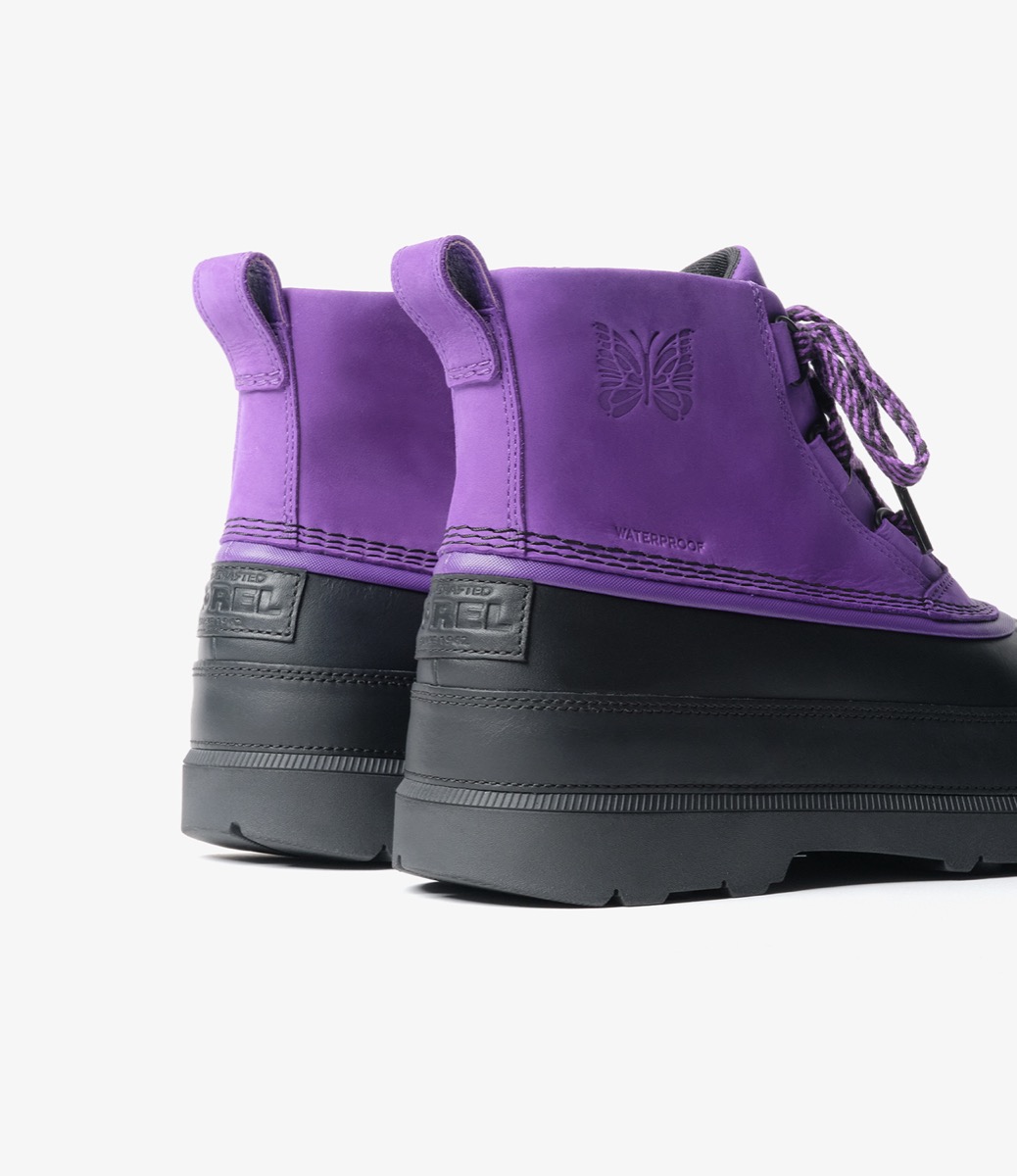 NEEDLES × SOREL Ambler Chukka Waterproof かかと側のディテール