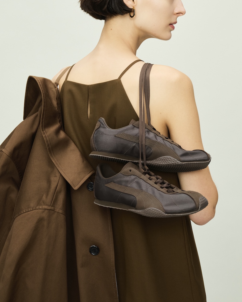 PUMA × Graphpaper H-STREET コートと合わせたスタイリング